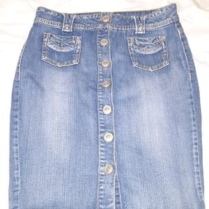 Jean skirt